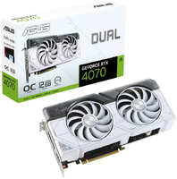 Видеокарта ASUS DUAL-RTX4070-O12G-WHITE GeForce RTX 4070 White OC Edition Dual
