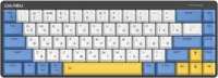Беспроводная игровая клавиатура Dareu EK868 White / Blue