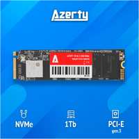 SSD накопитель Azerty M.2 2280 NVMe 1TB M.2 2280 1 ТБ 029-1254 M.2 NVMe