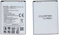 Аккумулятор для телефона NoBrand 2440мА / ч для LG G2 Mini D618, G2 Mini D620, F70 D315 BL-59UH для LG G2 Mini D618 (014251)
