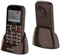 Мобильный телефон Maxvi B5ds Коричневый (4620039115375)