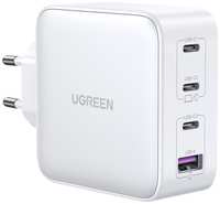 Сетевое зарядное устройство Ugreen CD226 USB-A + 3 x USB-C 100W GaN (15337) белый