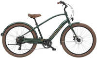 Электровелосипед Electra Townie GO! 7D EQ, вечнозелёный металик