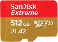 Карта памяти SanDisk Micro SDXC 512Гб SDSQXAV-512G-GN6MN Extreme