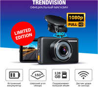 Видеорегистратор TrendVision Prime Full HD, поворот 360, дисплей IPS 3″, G-сенсор (TVPRIME)