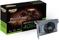 Видеокарта Inno3D NVIDIA RTX4060 Compact (N40601-08D6-173050N)