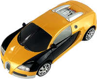 Радиоуправляемая машинка для дрифта HuangBo Toys Bugatti Veyron 4WD масштаб 1:24 666-227-O (666-227-ORANGE)