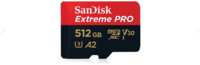 Карта памяти SanDisk Micro SDXC 512Гб Extreme pro SDSQXCD-512G-GN6MA
