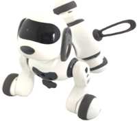 AMWELL Интерактивная радиоуправляемая собака робот Smart Robot Dog Dexterity AW-18011-BLACK
