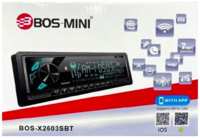 Автомагнитола XPX BOS-X2603SBT черный 1din BOS-mini