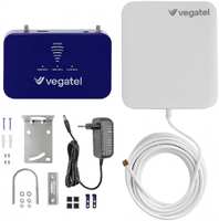 Усилитель сотового сигнала VEGATEL PL-1800 / 2100 / 2600 готовый комплект 2G / 3G / 4G (PL-1800/2100/2600)