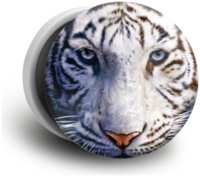 Case Place Попсокет белый с рисунком ″Бенгальский тигр″ POP01-110-1 (POP011109R13936)
