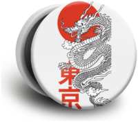 Case Place Попсокет с рисунком ″Китайский дракон″ POP01-110-1