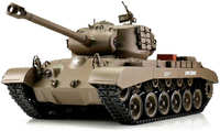 Радиоуправляемый танк Heng Long Snow Leopard USA M26 Upgrade V7.0 масштаб 1:16
