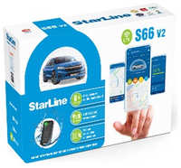 Автосигнализация StarLine S66 v2 BT 2CAN+4LIN LTE (GSM, GPS-Глонасс)