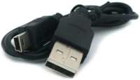 Кабель AMFOX USB 2.0 Type-A - Mini USB 2.0 Type-B, черный