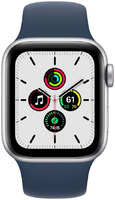 Смарт-часы Apple Watch SE 40 мм, silver aluminum case, abyss blue sport band