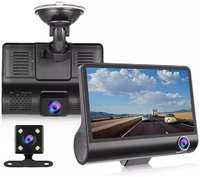 Recam Group Автомобильный видеорегистратор с камерой заднего вида 3 камерами VIDEO CARDVR Full HD / Ви