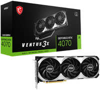 Видеокарта MSI NVIDIA GeForce RTX 4070 VENTUS 3X