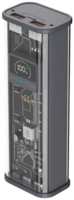 Внешний аккумулятор Deppa NRG Turbo Crystal 20000mAh 2USB Серый (33645)