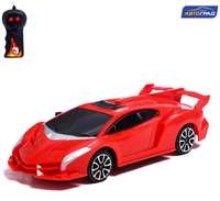Автоград Машина радиоуправляемая «Суперкар», работает от батареек, цвет красный Радиоуправляемый транспорт (Р00000630)