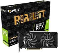 Видеокарта Palit NVIDIA GeForce RTX 2060 Super DUAL (NE6206S018P2-1160A-1)