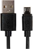 Кабель OXION Micro USB - USB 1 м, черный (9229836)