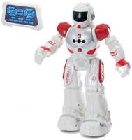Zhorya Робот радиоуправляемый Смарт бот, ходит, свет и звук, русский чип, красный (6783226)