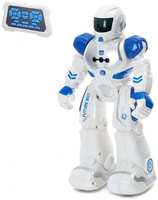Zhorya Робот радиоуправляемый Смарт бот, ходит, свет и звук, русский чип, синий (6783225)