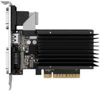 Видеокарта Palit NVIDIA GeForce GT 710 Silent LP (NEAT7100HD46-2080H)