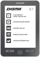 Электронная книга DIGMA K1 серый (K1G)