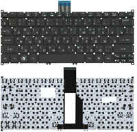 OEM Клавиатура для ноутбука Acer Aspire S3 Aspire One 725 756 AO725 AO756 черная (004300)