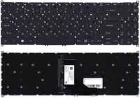 OEM Клавиатура для ноутбука Acer Aspire A515-52 черная с подсветкой