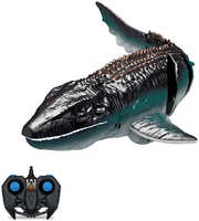 Радиоуправляемый динозавр CS Toys Мозазавр, плавает в воде, черный, акб, D03-BLACK Радиоуправляемый динозавр Мозазавр (плавает в воде, черный, акб) - D03-BLACK
