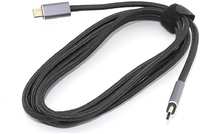 Кабель Vcom USB Type-C - Thunderbolt 3 (USB Type-C) 2 м, черный