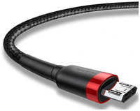 Baseus Кабель Baseus Cafule USB - microUSB red+black 1m