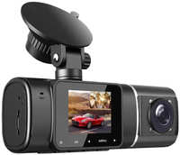 Видеорегистратор KazEr Flash GPS 1920х1080, 170, 2 камеры в одном корпусе, mSD до 128Gb
