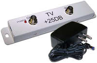 Lanmaster Усилитель TV-сигнала, 25 dB LAN-HCS-TVSA25