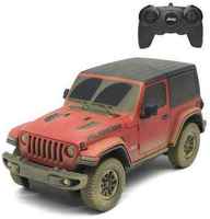 Машина р / у RASTAR 1:24 JEEP Wrangler Rubicon-Muddu version, красный с эффектом загрязнения (79500-4-TN)