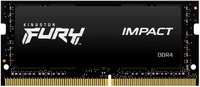Оперативная память Kingston 16GB, DDR4 2666 SoDIMM, Fury Impact, KF426S15IB1