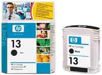 Картридж для струйного принтера HP (C4814AE) черный, оригинальный 13 (C4814AE)