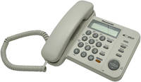 Проводной телефон Panasonic KX-TS2358RUW