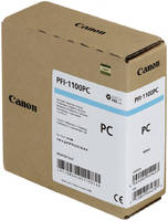 Картридж для струйного принтера Canon PFI-1100C голубой, оригинал