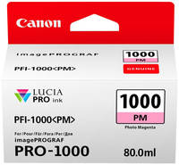 Картридж для струйного принтера Canon PFI-1000 PM (0551C001) пурпурный, оригинал