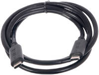 Кабель Gembird CCP-USB3.1-CMCM-1M Type-C 1м Black