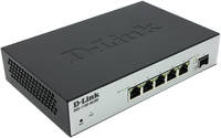 Коммутатор D-Link Metro Ethernet DGS-1100-06 / ME Grey / Black (DGS-1100-06/ME)
