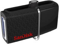 Флешка SanDisk Ultra Dual 16ГБ Black (SDDD2-016G-GAM46)