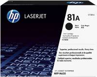 Картридж для лазерного принтера HP 81A (CF281A) черный, оригинал