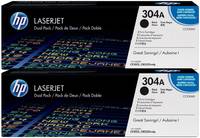 Картридж для лазерного принтера HP 304A (CC530AD) черный, оригинал