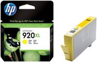 Картридж для струйного принтера HP 920XL (CD974AE) желтый, оригинал